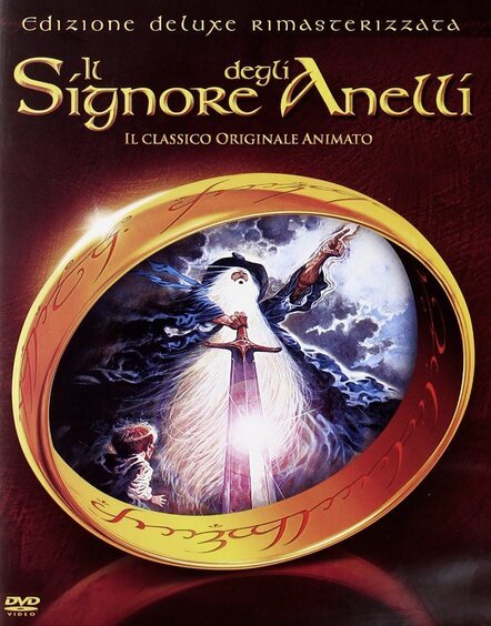 signore anelli animato dvd 1