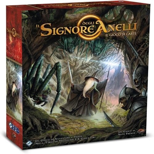 Asmodee gioco carte signore degli anelli