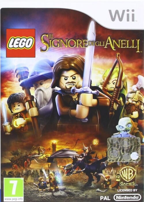 lego signore degli anelli gioco