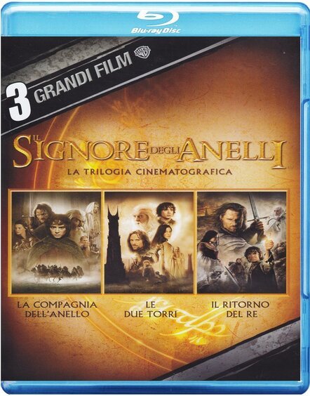 signore anelli trilogia bluray