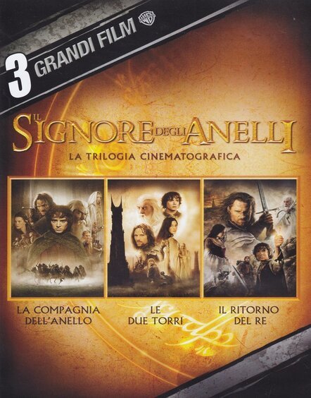 signore anelli trilogia dvd standard