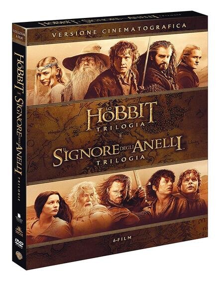 hobbit signore anelli box dvd