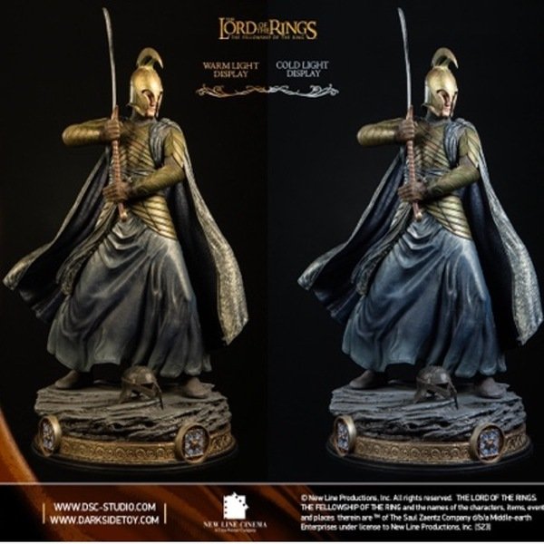 high elven warrior 1/4 statue dark side