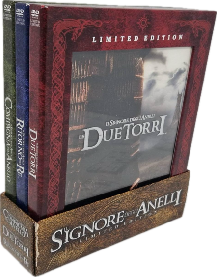 signore anelli trilogy dvd lmt