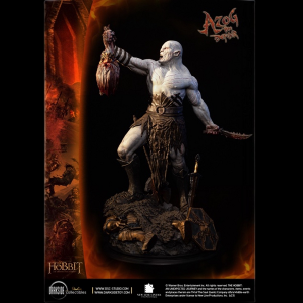 azog 1:3 1:4 statue dark side