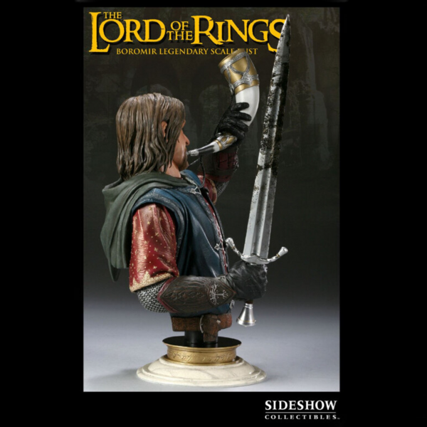 boromir bust 1:3 sideshow coll