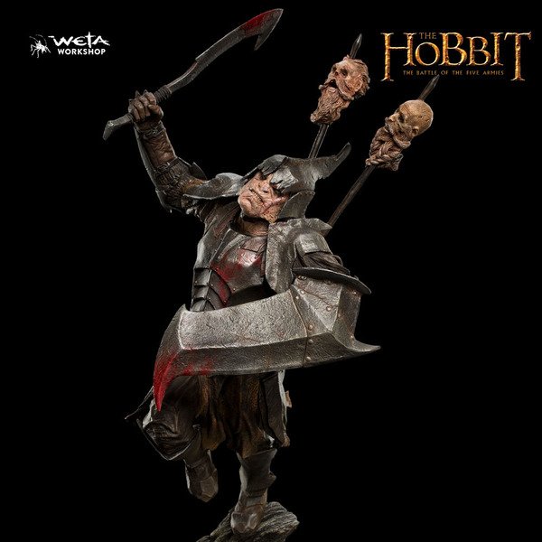 dol guldur orc hobbit 1:6 weta