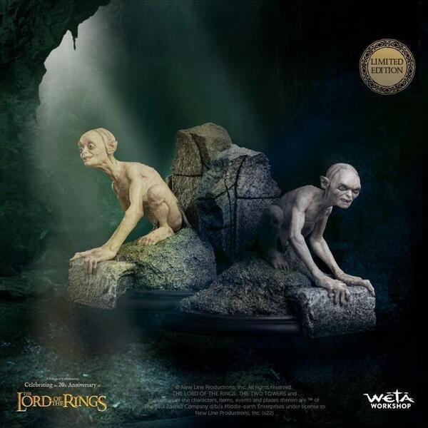 gollum smeagol miniature weta