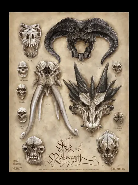 weta_skulls_of_middle-earth_artprint